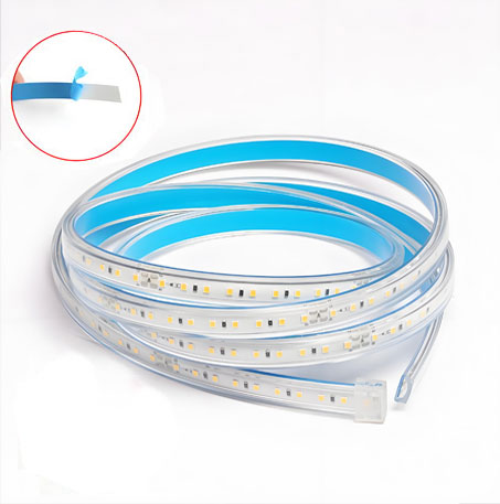 Lamp strip back adhesive